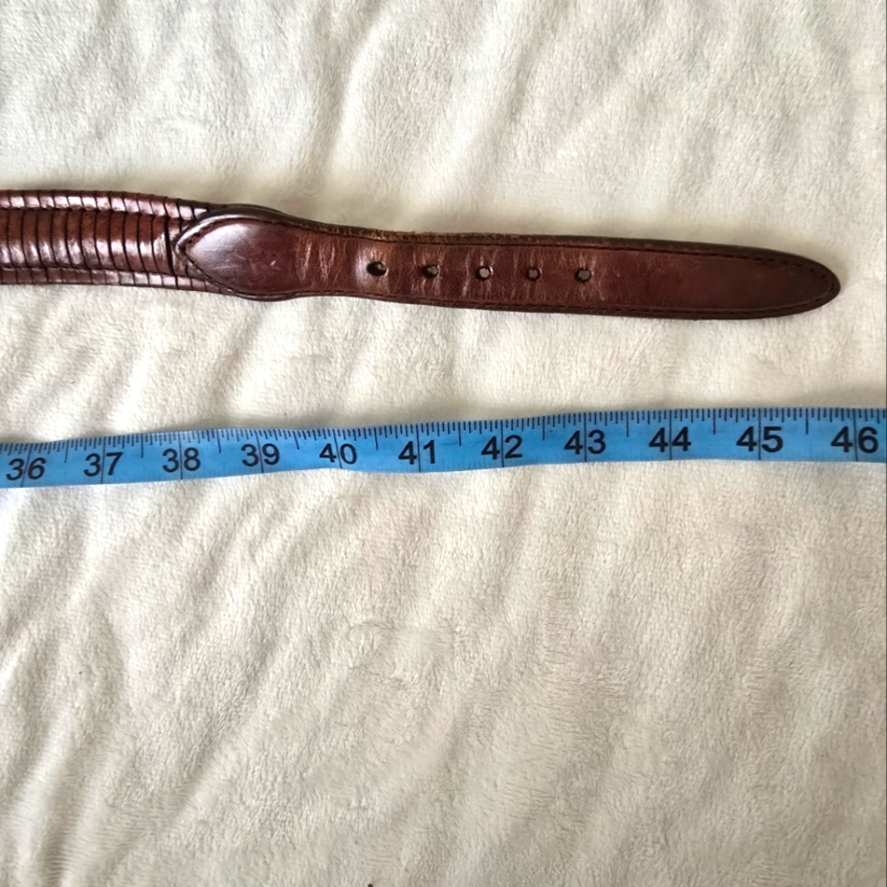 Brighton Brown Leather Design Belt - Picture 7 of 9